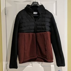 Herschel Hybrid Sherpa Fleece Full Zip Jacket